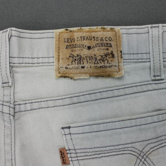 Levis Action Jeans Mens 36x29 Blue Relaxed Tapered Leg Denim Pant Actual 34x29 - Picture 9 of 10